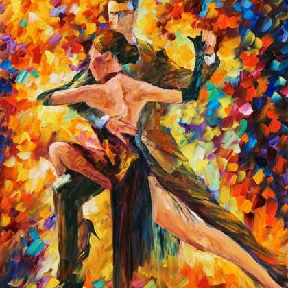 Impetuous Tango — Print On Canvas By Leonid..