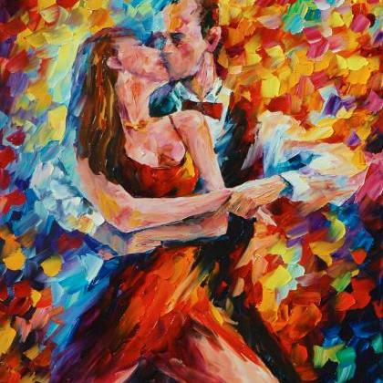 In The Rhythm Of Tango 2 — Print On Canvas By..