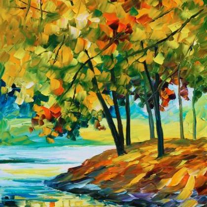 Late Fall — Print On Canvas By Leonid Afremov -..